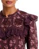 Loveshackfancy LoveShackFancy Zephyra Cotton Lace Trim Blouse - 3