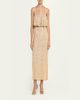 LoveShackFancy Lyndy Embellished Midi Skirt - 2