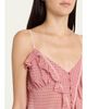 LoveShackFancy Temperance Fil Coupe Lace-Trim Ruffled Cami - 5