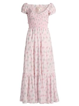LoveShackFancy Women's Amandla Cotton Maxi Dress