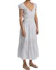 LoveShackFancy Women's Aurela Floral Cotton Tiered Maxi Dress - 4