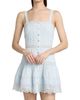 LoveShackFancy Women's Charlize Lace Cotton Tiered Minidress - 3