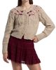 LoveShackFancy Women's Clementian Alpaca-Blend Cable-Knit Cardigan - 3