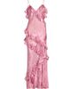 LoveShackFancy Women's Dean Floral Ruffled Maxi Dress - 8