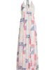LoveShackFancy Women's Fancy Patchwork-Print Halter Maxi Dress - 1