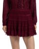 LoveShackFancy Women's Fleetta Tiered Lace Miniskirt - 3