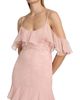 LoveShackFancy Women's Laelia Rose-Print Ruffled Silk Maxi Dress - 6