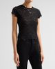 LoveShackFancy Women's Lucas Floral Lace T-Shirt - 4