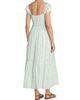 LoveShackFancy Women's Lyssara Floral Cotton A-Line Midi-Dress - 5