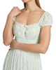 LoveShackFancy Women's Lyssara Floral Cotton A-Line Midi-Dress - 6
