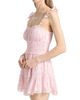 LoveShackFancy Women's Maralina Floral Cotton Minidress - 4