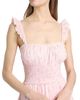 LoveShackFancy Women's Maralina Floral Cotton Minidress - 6
