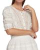LoveShackFancy Women's Quincy Embroidered Lace Minidress - 6
