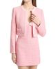 LoveShackFancy Women's Ralphette Embellished Tweed Crop Jacket - 3