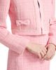 LoveShackFancy Women's Ralphette Embellished Tweed Crop Jacket - 6