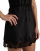 LoveShackFancy Women's Sanna Lace-Trimmed Satin Minidress - 6