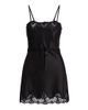 LoveShackFancy Women's Sanna Lace-Trimmed Satin Minidress - 8