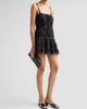 LoveShackFancy Women's Saphirae Lace-Trim Mini Dress - 4