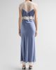 LoveShackFancy Women's Vella Lace-Trim Silk Maxi Dress - 3