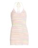 LoveShackFancy Women's Zoa Hlaterneck Cotton -A-Line Minidress - 8