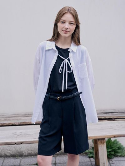 LOVLOV 2-way String Shirt