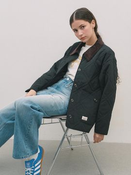 LOVLOV Double Quilting Nordic Lightweight Jumper