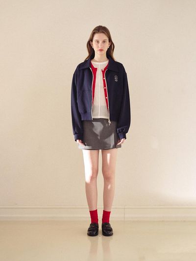 LOVLOV STEADY COLLAR ZIP-UP