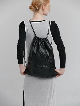 LOW TIDE [1th REORDER] STRING BACKPACK [BLACK]