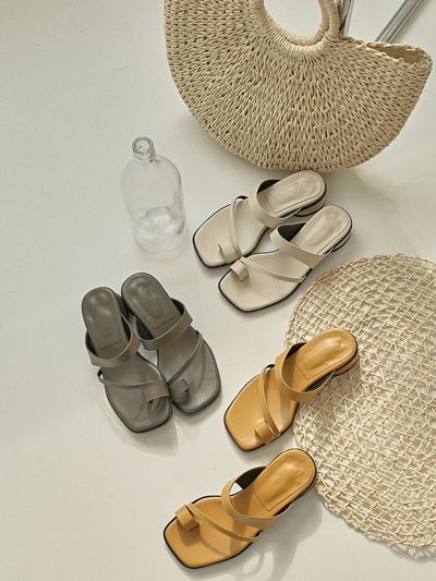 LOWFLOW 1324 Artie Double Strap Flip Flops - 4 Colors