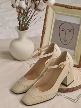 LOWFLOW 1431 Brizet Maryjane Pumps - 2color
