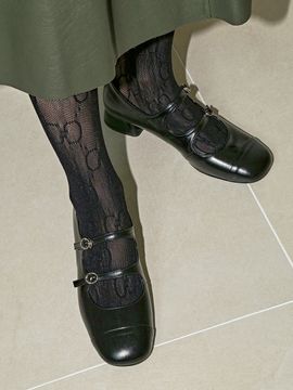 LOWFLOW 1756 Haints Mary Jane Flat Shoes