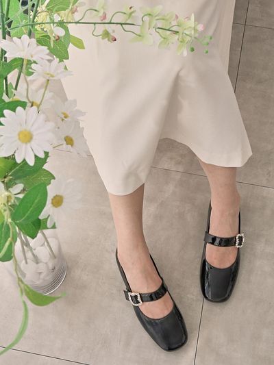 LOWFLOW 1807 Very Maryjane Flat Shoes