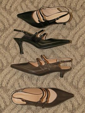 LOWFLOW 1831 Rike Strap Slingback Heel 4cm 7cm