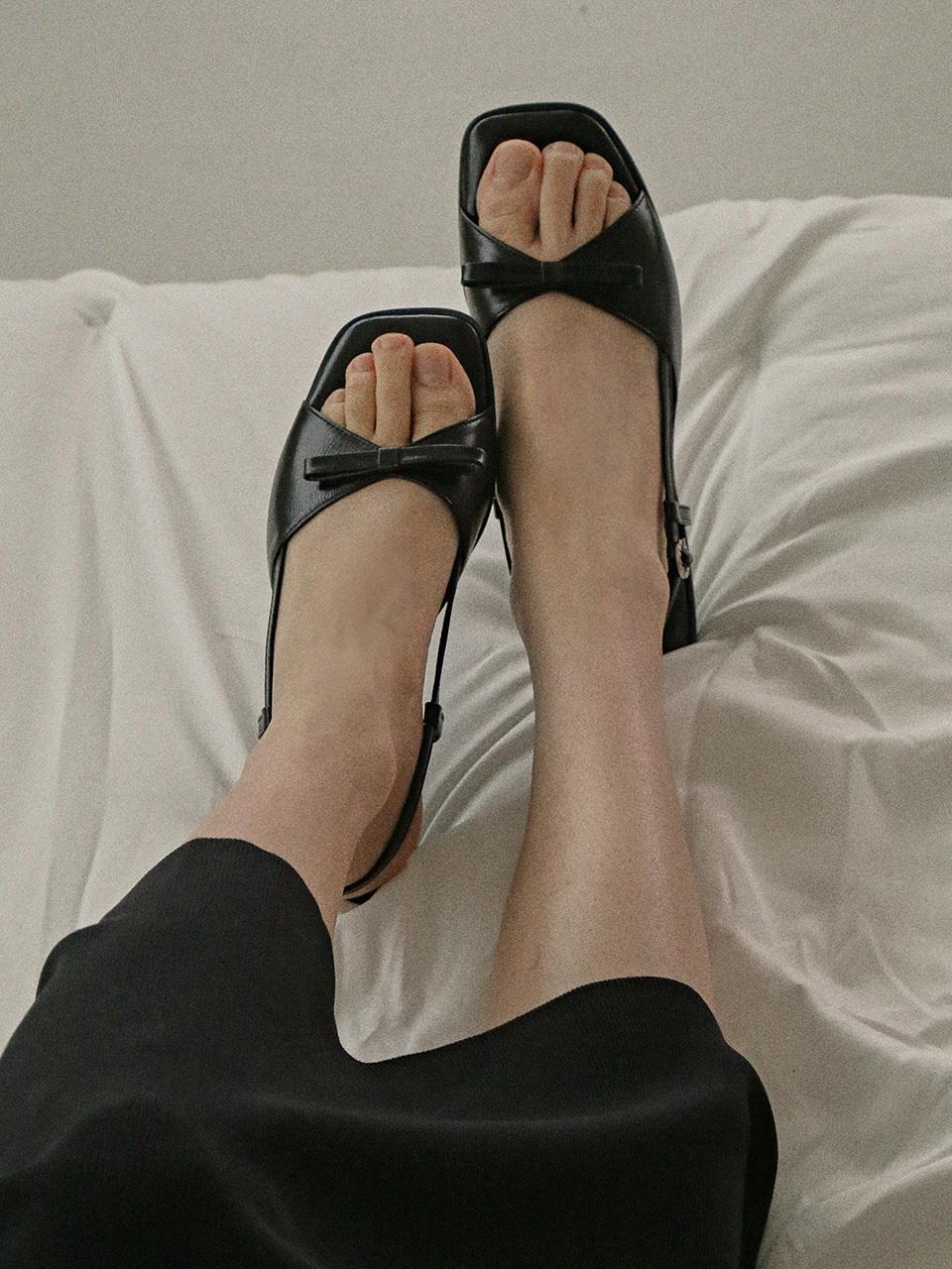 LOWFLOW 1933 Pion Ribbon Platform Sandals_2cm
