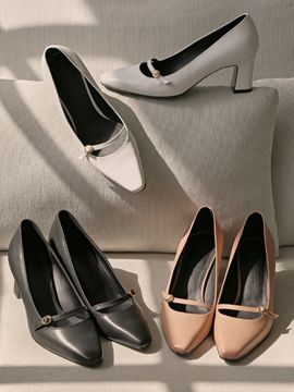 LOWFLOW 811_1 Layca 2 Strap Pumps - 3 Colors