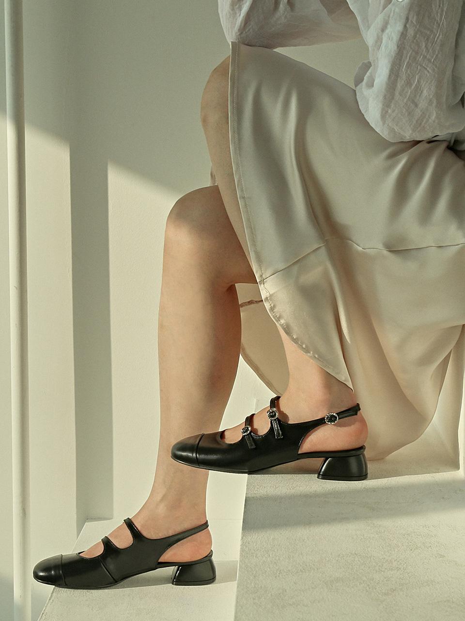 LOWFLOW Haints Slingback Flat Shoes
