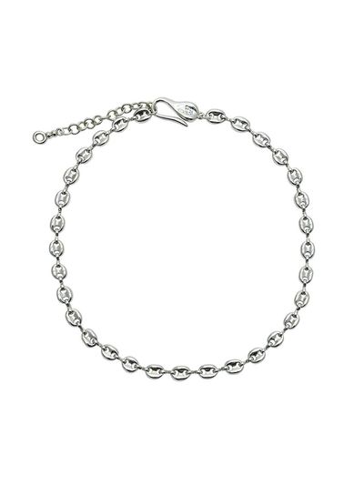 lowool Small Pignose Chain Necklace [Silver]