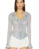 LPA LPA Attison Ruffle Cardigan - 1
