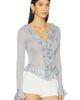 LPA LPA Attison Ruffle Cardigan - 2