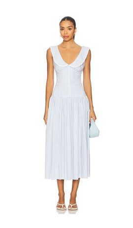 knee length dresses for ladies LPA Giulia Maxi Dress XS/S/M – Rentala main image 1