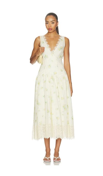 LPA LPA Everly Midi Dress