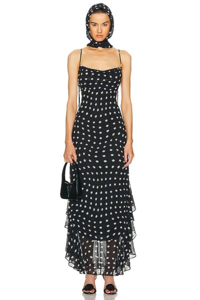 chinese dress ladies Carly Red Floral Maxi Dress | Women's Clothing