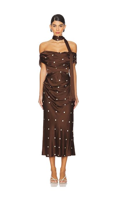 LPA LPA Luisa Midi Dress