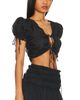 LPA LPA Ophelia Tie Front Top - 2