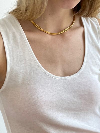 LSEY Mate Necklace_ Gold