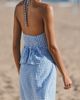 LSPACE April 100% Cotton Halter Top - 3