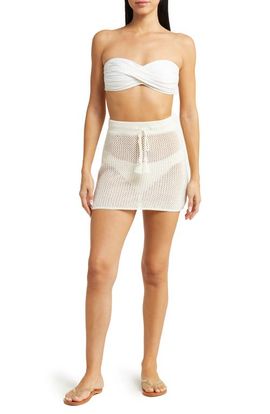 LSPACE LSPACE Coast Is Clear Sheer Cover-Up Miniskirt