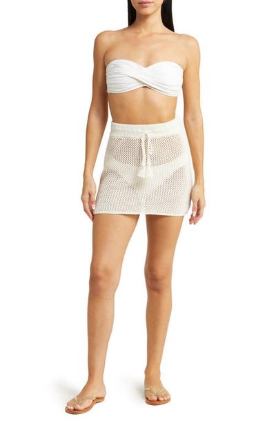 LSPACE LSPACE Coast Is Clear Sheer Cover-Up Miniskirt