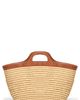 LSPACE LSPACE Cruz Raffia & Leather Tote - 1