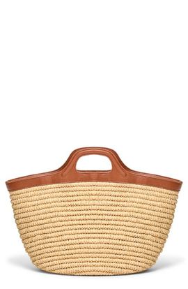 LSPACE LSPACE Cruz Raffia & Leather Tote